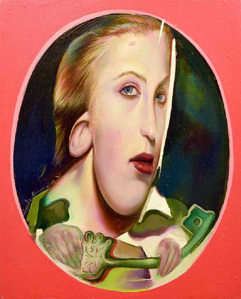 Theofilos Katsipanos, Untitled, oil on canvas, 30 x 24 cm, 2015