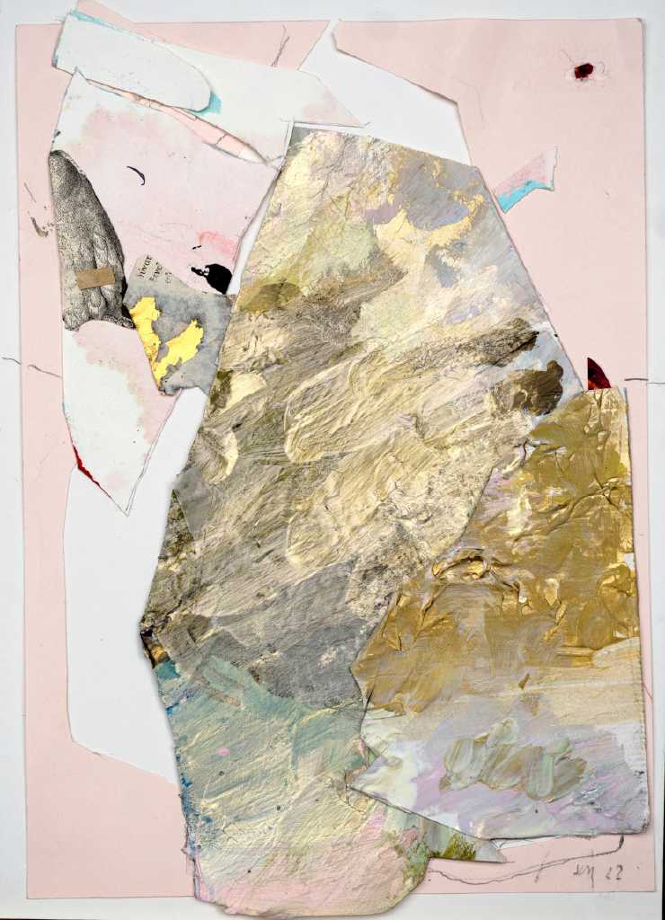 UnreMEMBERed, Acrylics, collage, photograph on paper, 30 x 21 cm