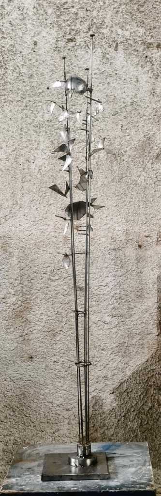 George Chouliaras, Μεταφυση 2, Stainless Steel and Glass, 2020