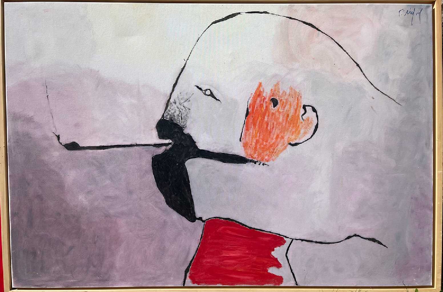 George Milios, Untitled, Oil on Canvas, 98 x 145 cm, 2010