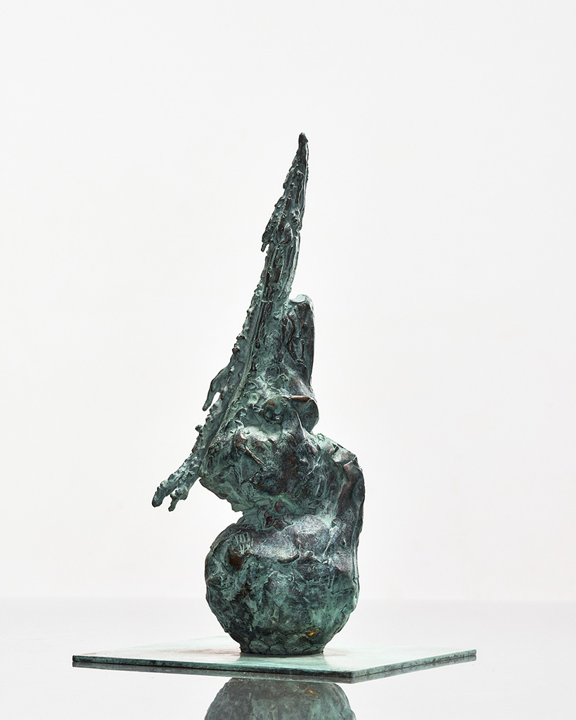 Stefanos Souvatzoglou, Comet, Bronze, 20 x 20 x 36 cm