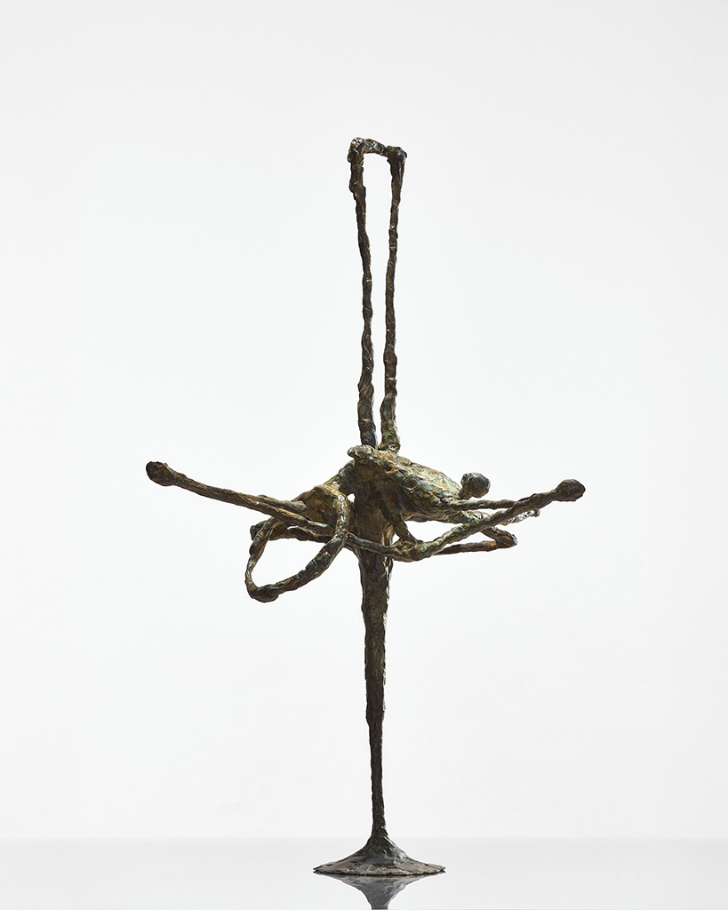 Stefanos Souvatzoglou, Crossing, Bronze, 68 x 55 x 88 cm