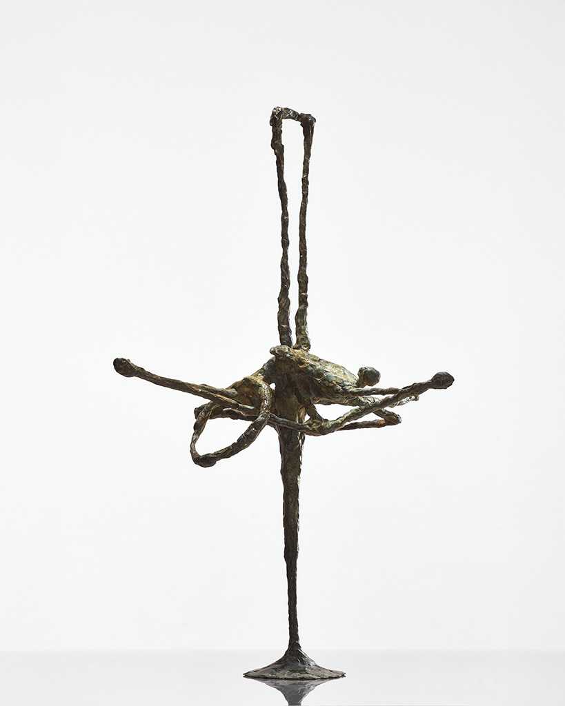 Stefanos Souvatzoglou, Crossing, Bronze, 68 x 55 x 88 cm