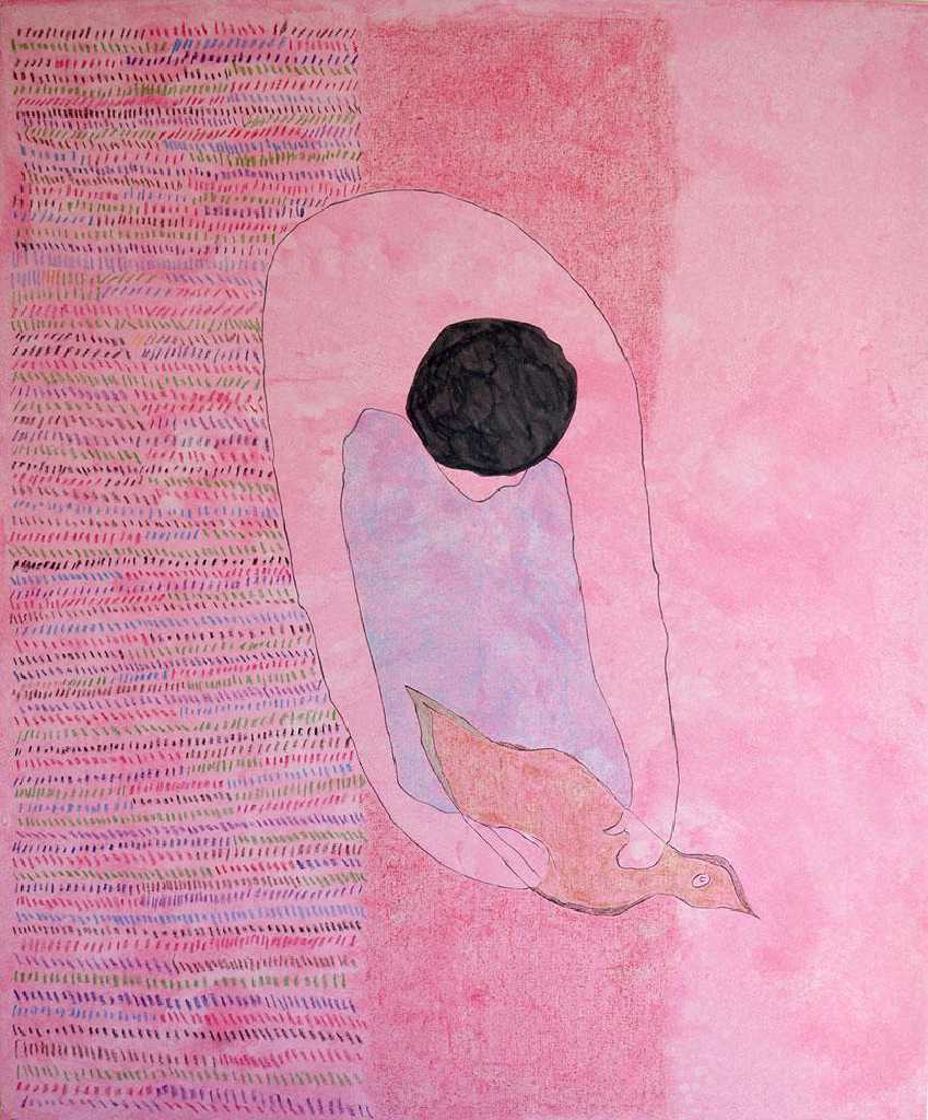 Untitled, acrylic on canvas, 150 x 100 cm, 2015