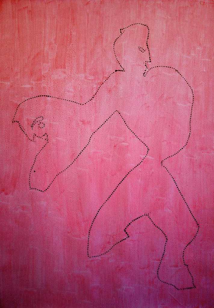 Untitled, acrylic on canvas, 150 x 100 cm, 2015