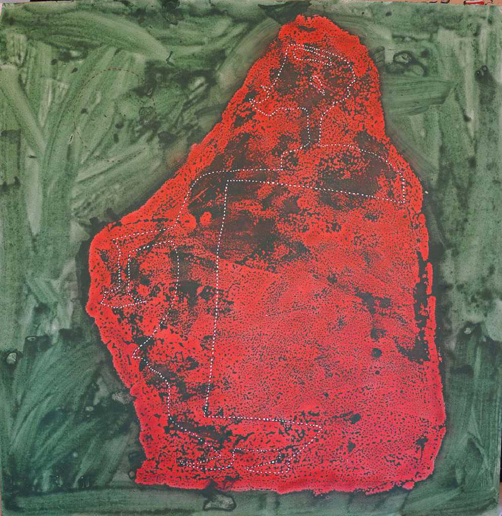 Untitled, acrylic on canvas, 160 x 160 cm, 2015