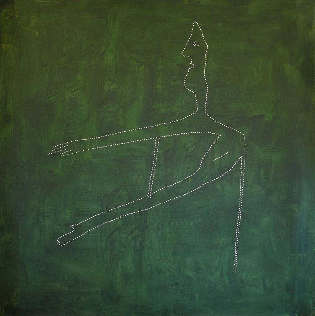 Untitled, acrylic on canvas, 160 x 160 cm, 2015