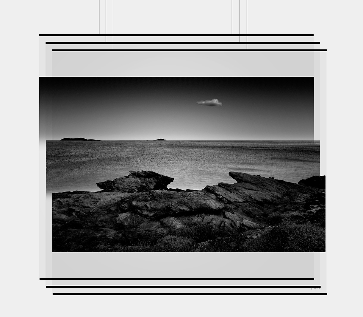 Andros, photographic prints, 105 x 95 cm, 2023